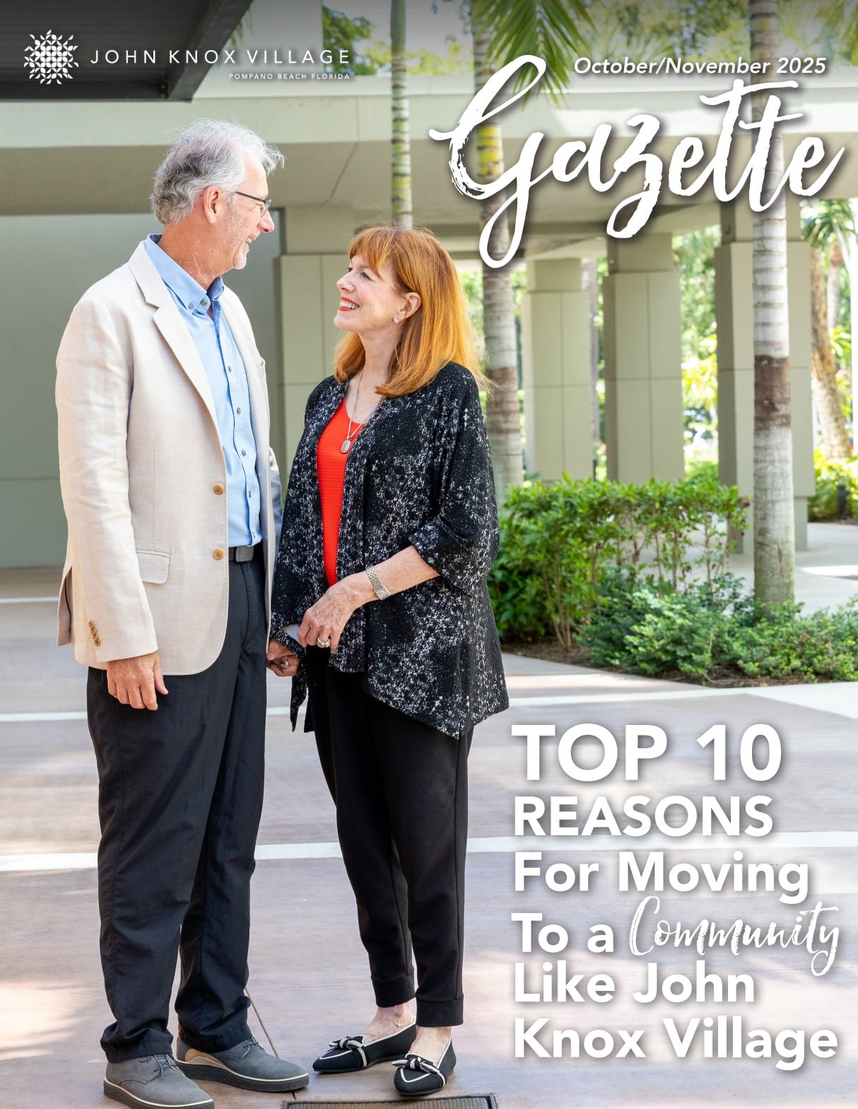 Oct Nov Gazette cover - Top 10 Reasons For Moving to a Community Like John Knox Village