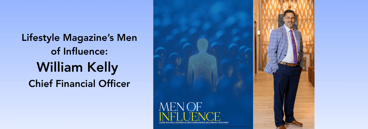 William Kelly, JKV CFO selected as Man of Influence