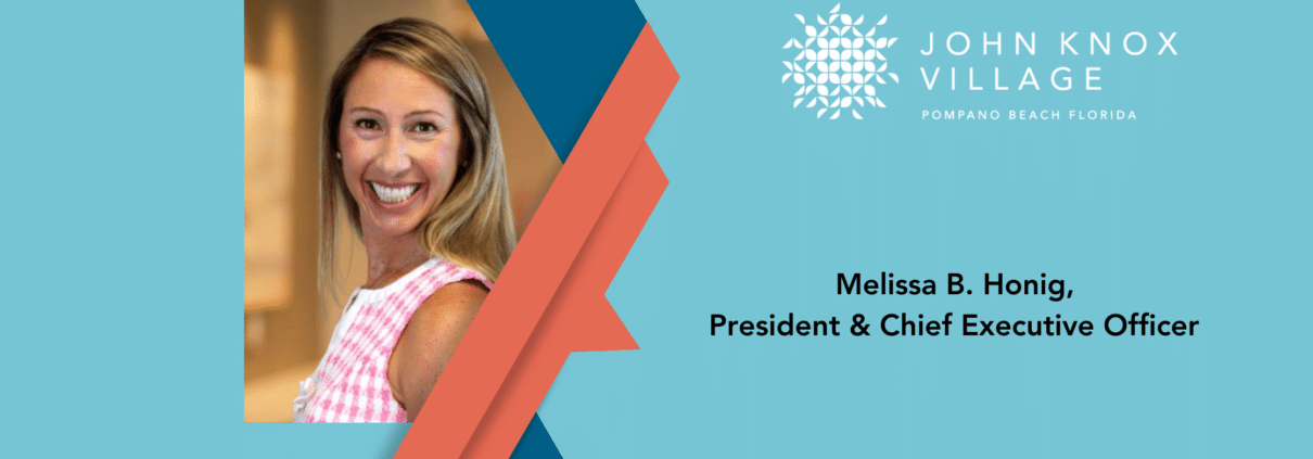 Headshot of Melissa Honig, JKV's new CEO