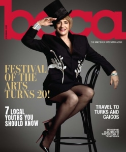 Boca Magazine - February 2026 cover featuring Patti Lupone