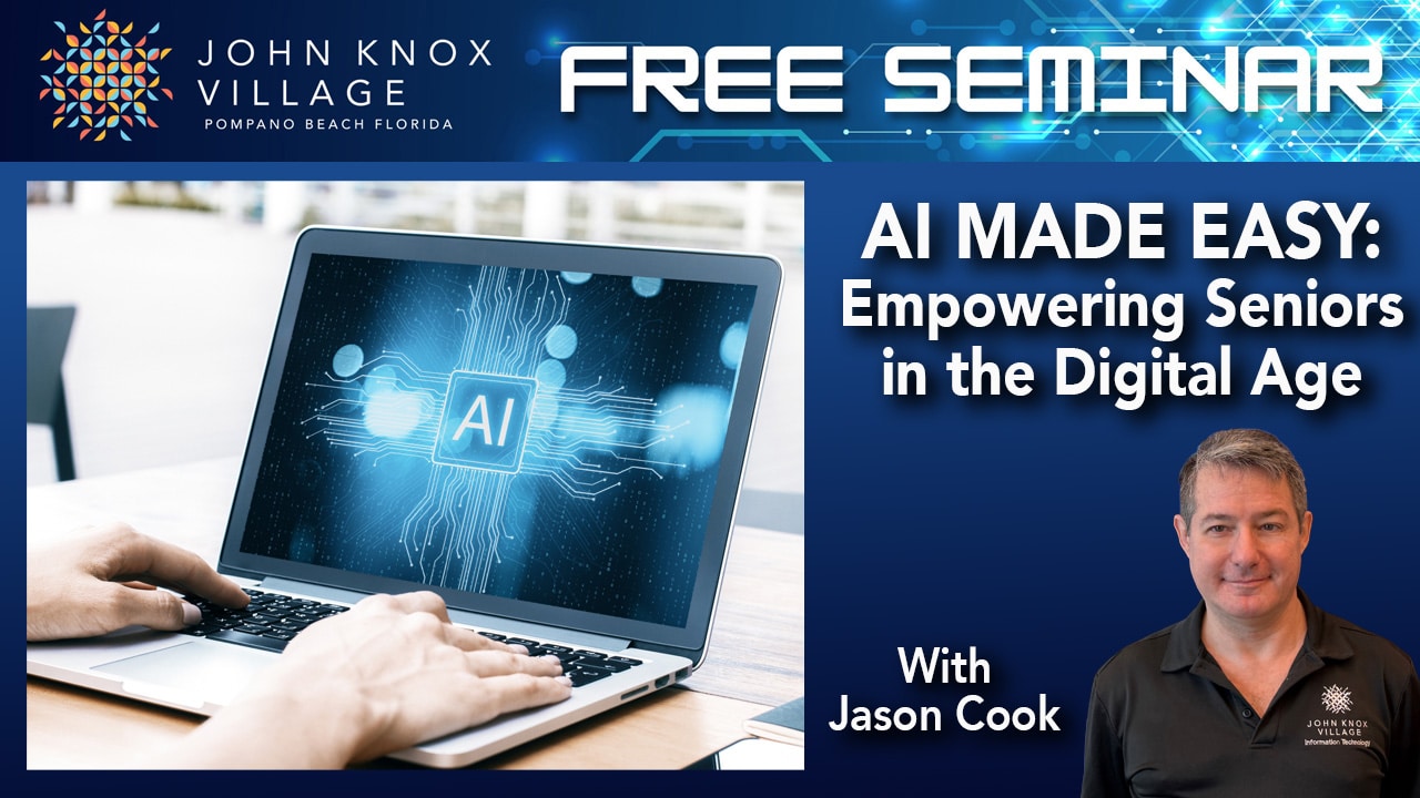 A.I. Made Easy: Empowering Seniors in the Digital Age - Event Image